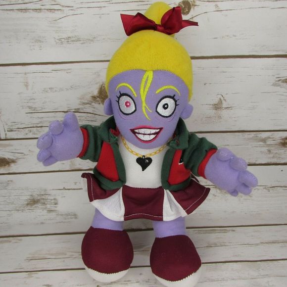 Zombie High Blonde Cheerleader 13" Plush Doll - Picture 1 of 10